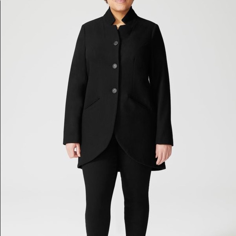 Universal Standard Beas Coat - Black